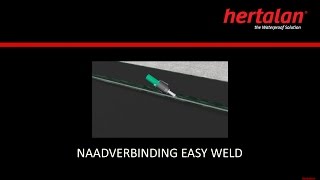 HERTALAN EPDM  naadverbinding hertalan easy weld [upl. by Kennedy]