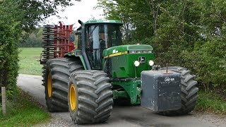 John Deere 4755 Gets The Job Done w 6Meter Horsch Cruiser amp HUGE Tires  DK Agriculture [upl. by Aika]