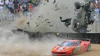 TOP 5 TERRIFYING RACE CAR CRASHES [upl. by Noonberg691]