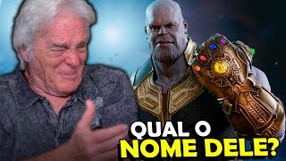 MEU PAI ESCOLHEU OS NOMES DOS VINGADORES GUERRA INFINITA [upl. by Annawek]