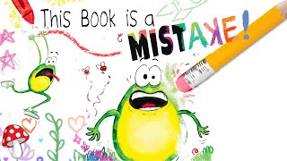 🚨This Book is a Mistake 🐸kids books read aloud funny read aloud [upl. by Hollah]