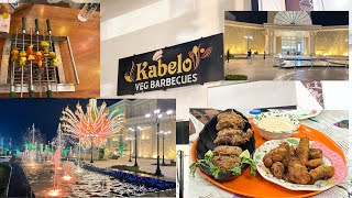 Kabelo Veg Barbecues  Indore Foods  Indore Travel Vlog  Indore Foods [upl. by Natalina266]