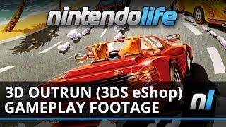 3D OutRun 3DS eShop Gameplay Footage [upl. by Dennis]