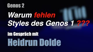 Genos2  Heidrun Dolde Nicht alle Styles des Genos1 sind im Genos2 [upl. by Philine]