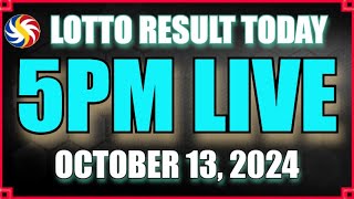 Lotto Result Today 5pm October 13 2024 Swertres Results [upl. by Poppy448]