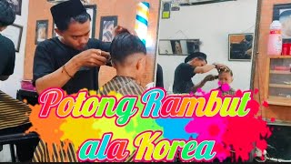 Potong rambut ala korea [upl. by Dahraf114]