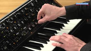 Moog Sub 37 Tribute Edition Analog Synthesizer Demo  Sweetwater Sound [upl. by Sirroned]