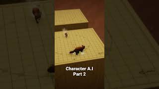 Working on Unity Character AI Part 2 indiedeveloper madewithunity gamedev [upl. by Ailugram]