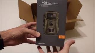 Apeman H45 12MP1080P Trail Camera  Unboxing amp Setup [upl. by Nayrda]