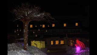 Schneeskulpturen am Alten Zollhaus in Neuhermsdorf 2019 [upl. by Dillon228]