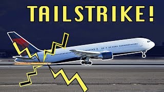 TAILSTRIKE Can an aircraft hit the tail [upl. by Sandler715]