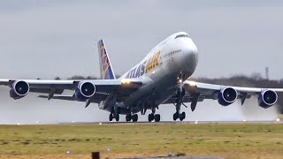 4K 100 planes landing and take off in 1 HOUR The best of plane spotting 2018 [upl. by Darach]