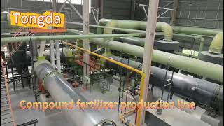 Compound fertilizer production lineTongda Fertilizer Production Line [upl. by Eedya]