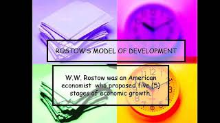 Rostows Model of Development [upl. by Reisch]