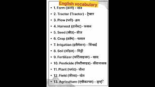 English learningEnglish speakingEnglish vocabularyshortvideo englishlearning vocabulary [upl. by Ulric]