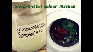 Waschmittel selber machen  DIY [upl. by Yesnek]