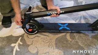 X HOVER1 ELECTRIC FOLDING SCOOTER UNBOXING [upl. by Aloisius]