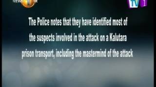 News 1st  Mastermind behind Kalutara Prison bus attack identified [upl. by Lena]