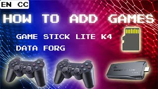 How to Add Games in Game Stick [upl. by Odnala63]