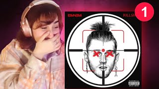 KPOP FAN REACTION TO EMINEM Killshot  Part 1 [upl. by Persian]