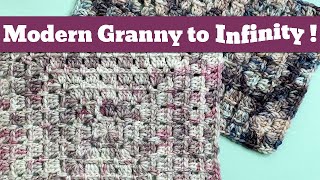 My New Favorite Continuous Granny Square So Easy 😍 Plus Rectangle Option [upl. by Benyamin]