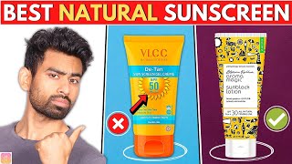 5 Natural Sunscreens in India in Budget Not Sponsored ft beyounick [upl. by Ulrich]