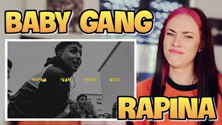 BABY GANG  RAPINA Ft NEIMA EZZA  UK REACTION 🇬🇧 🔥🔥🔥 [upl. by Ewold81]