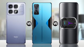 Xiaomi Redmi K70 Ultra Vs Xiaomi Redmi K50 Gaming Vs Lenovo Legion Y90 [upl. by Ynetsed]