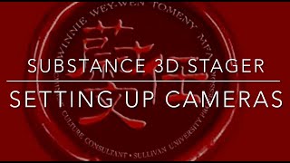 Substance 3D Stager  4 Setting up Cameras [upl. by Laflam]