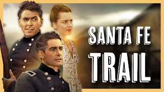 Santa Fe Trail 🛤️  Western Full Lenght Movie  Colorized  Errol Flynn 1940 [upl. by Scheld]