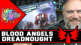 Blood Angels Furioso Death Company Dreadnought  Warhammer 40000 Unbox Build and Review [upl. by Zandt]