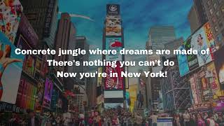 Alicia Keys  New York Empire State of Mind Part II Broken Down Lyrics [upl. by Truelove147]