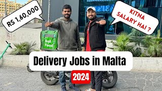 Delivery Jobs in Malta in 2023  Malta Work Permit [upl. by Lanfri]