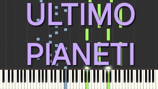 ultimopianetirallentatoslowpiano facile easy tutorial [upl. by Ramej]