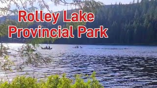 Rolley Lake Provincial Park Perfect destination Water activities Family friendlycampinghiking [upl. by Sinnek625]