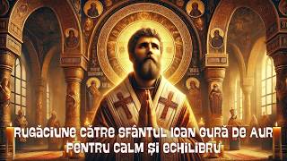 🙏 Rugăciune către Sfântul Ioan Gură de Aur – Calm și Echilibru Divin ✨🌿 [upl. by Barclay]