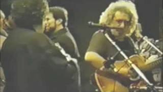 Jerry Garcia David GrismanThe Little Glass Of Wine 2291 rehearsal [upl. by Onitnevuj]