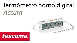 Termómetro digital para horno [upl. by Ocin]