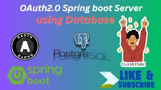 OAuth20 Spring boot Authorization Server Connect With Database  Latest  Postgresql [upl. by Laikeze]