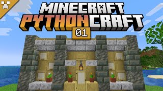 A NEW BEGINNING  Pythoncraft Episode 1 Minecraft Survival [upl. by Novert162]