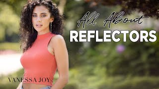 Photography Reflectors Watch this first BEFORE YOU BUY Tutorial Photo Shoot [upl. by Garnet]