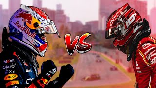 VERSTAPPEN VS LECLERC  CARRIERA SCUDERIA F1 Manager 24 Ep3 [upl. by Hamfurd671]