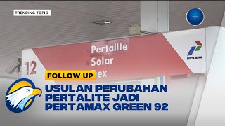 PT Pertamina Kaji Usulan Pertalite Menjadi Pertamax Green 92 [upl. by Syman180]