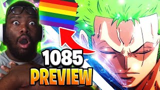 Zoro FUMBLED a Baddie Kaido STRONGER than Luffy One Piece 1085 Preview Reaction [upl. by Aineg]