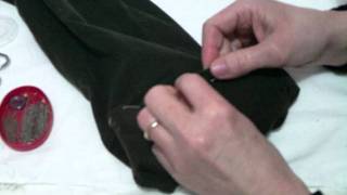 come accorciare lorlo ad un pantalone  tutorial [upl. by Maure]