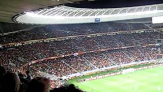 Crowd Wave  World Cup 2010 Green Point Stadium Cape Town [upl. by Ahsemrac]