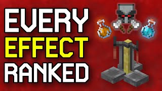 Ranking EVERY Potion Effect In Minecraft [upl. by Artemed]