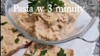 Pasta Vege w 3 minuty pychotka Vega paste  in 3 minutes [upl. by Hill]