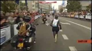 Finsh marathon Eindhoven 2008  Omroep Brabant TV [upl. by Noscire]