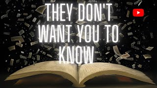 Full AudioBook The Book quotTheyquot Dont Want You To Know fullaudiobook [upl. by Funk915]